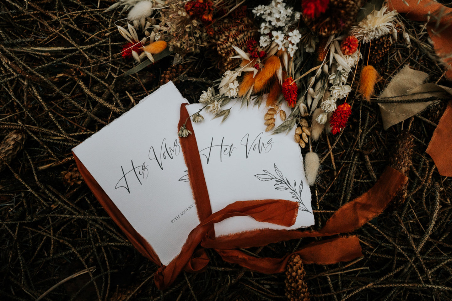 Intimate Lake District Wedding With A Vintage Campervan and Folklore Vibe