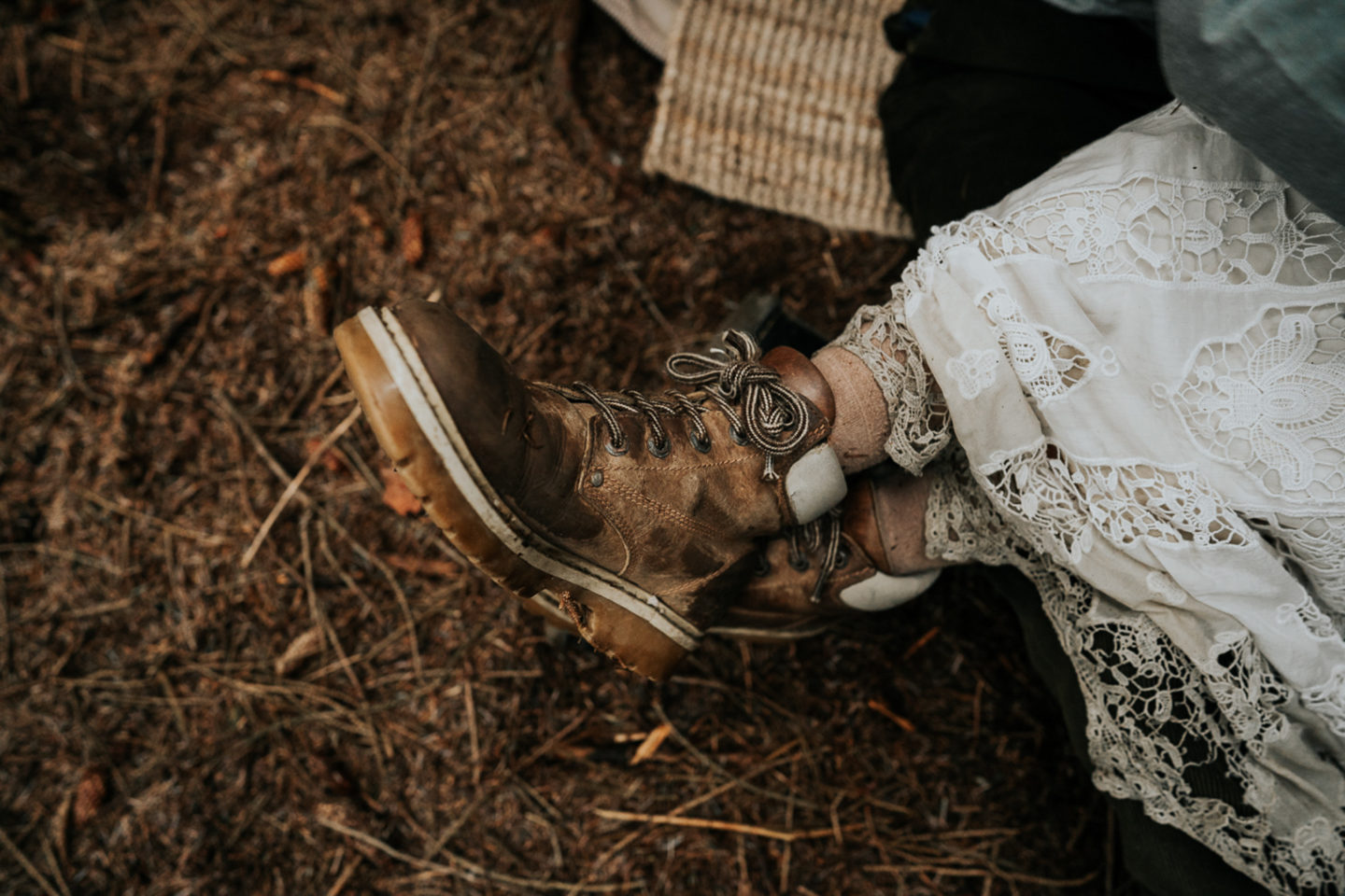 Intimate Lake District Wedding With A Vintage Campervan and Folklore Vibe