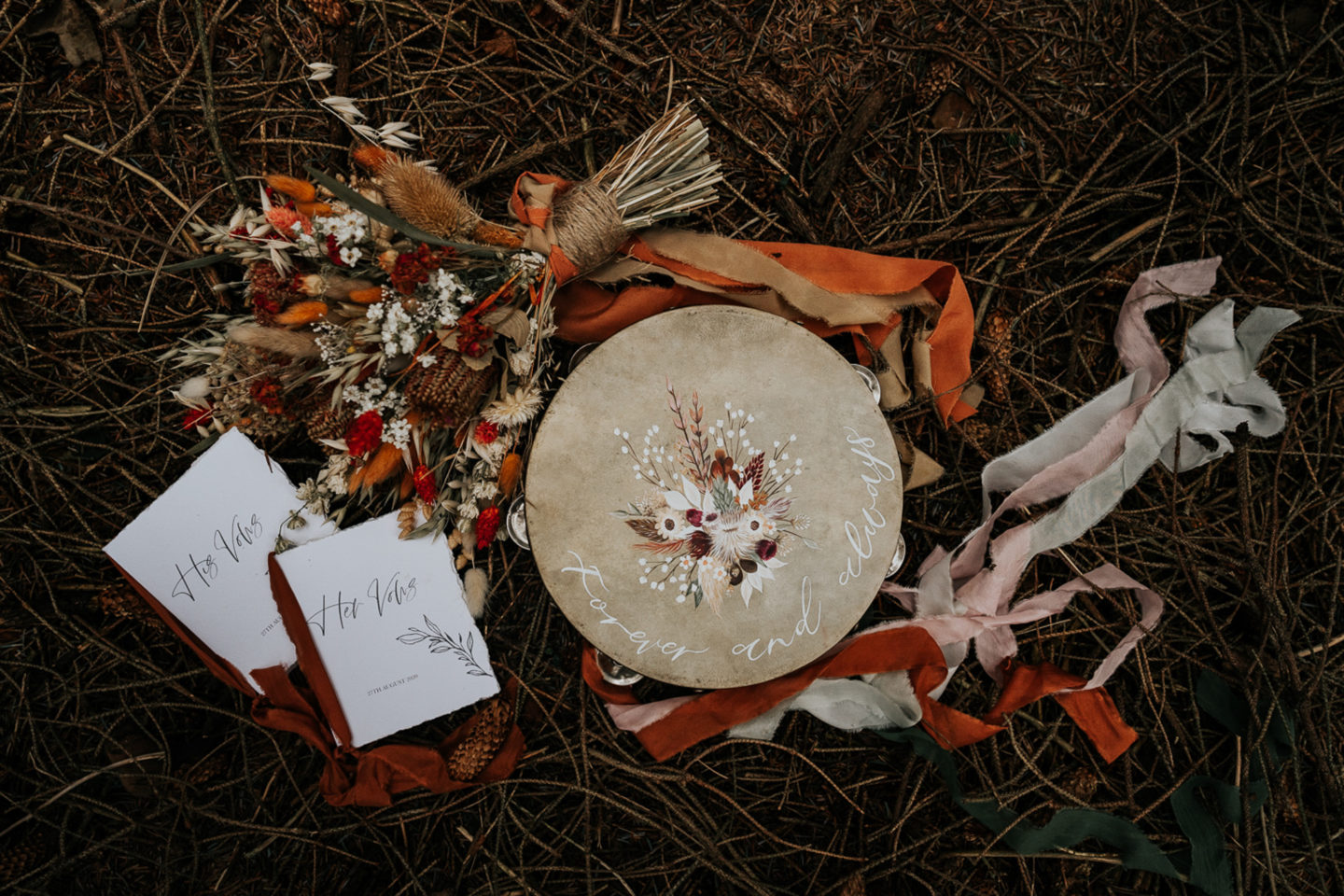 Intimate Lake District Wedding With A Vintage Campervan and Folklore Vibe