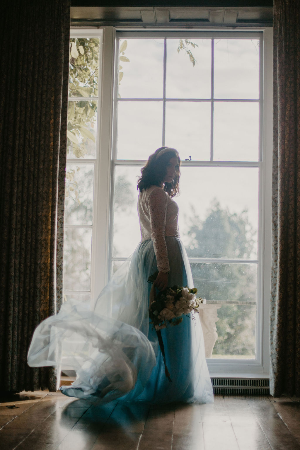 Grown Up Glam Frozen Winter Wedding Inspiration At Pelham House, East Sussex