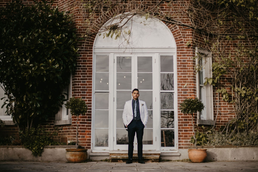 Grown Up Glam Frozen Winter Wedding Inspiration At Pelham House, East Sussex