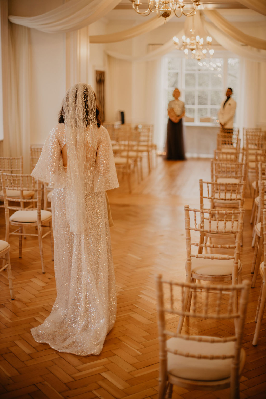 Grown Up Glam Frozen Winter Wedding Inspiration At Pelham House, East Sussex