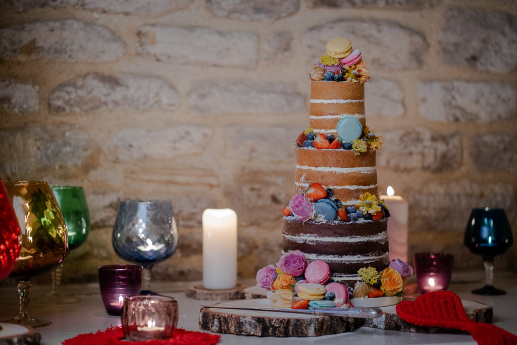 Colour Pop Wedding With Vintage Touches at Wick Farm Bath, Somerset