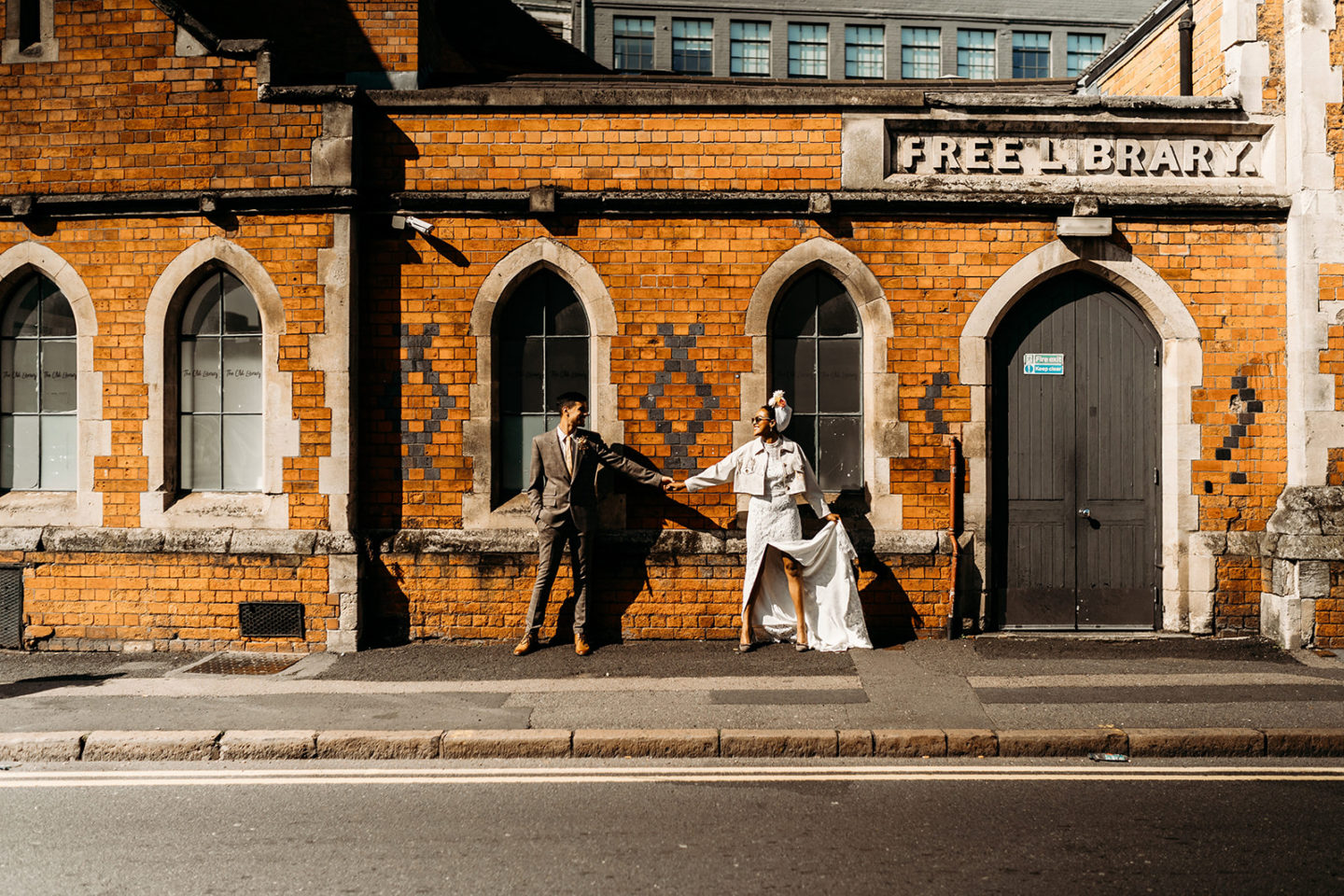  Cool Bride Style With Poppy Perspective Wedding Dress At The Old Library, Birmingham 