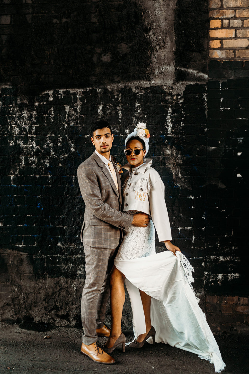  Cool Bride Style With Poppy Perspective Wedding Dress At The Old Library, Birmingham 