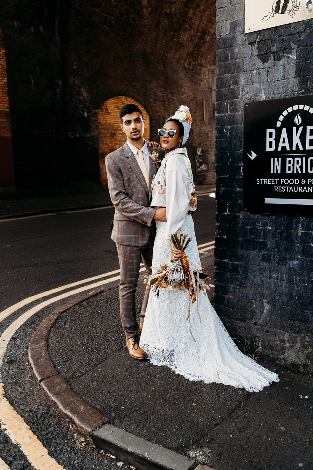  Cool Bride Style With Poppy Perspective Wedding Dress At The Old Library, Birmingham 