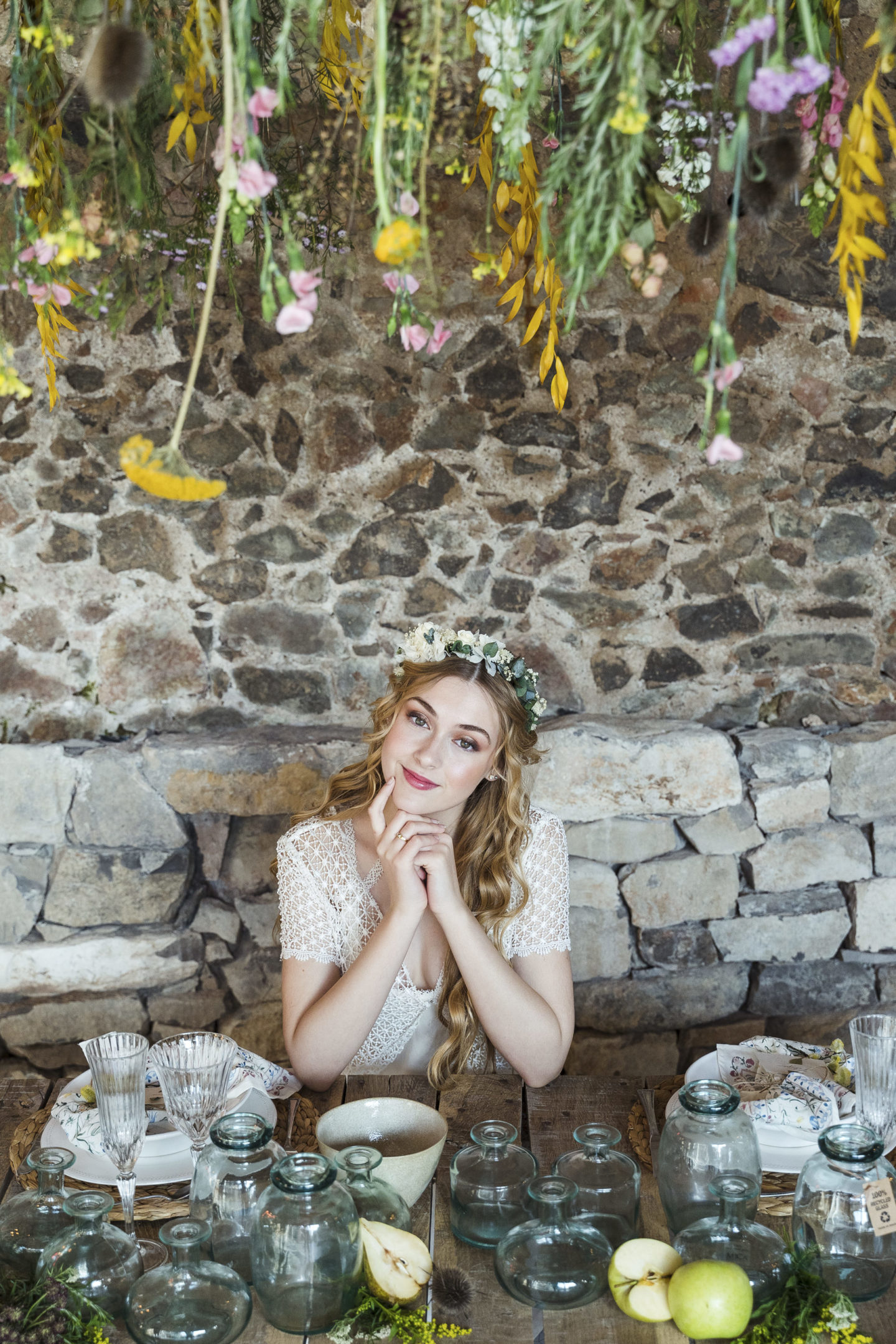 Ethical Wedding Inspiration With Sandra Jorda Dress In Barcelona, Spain