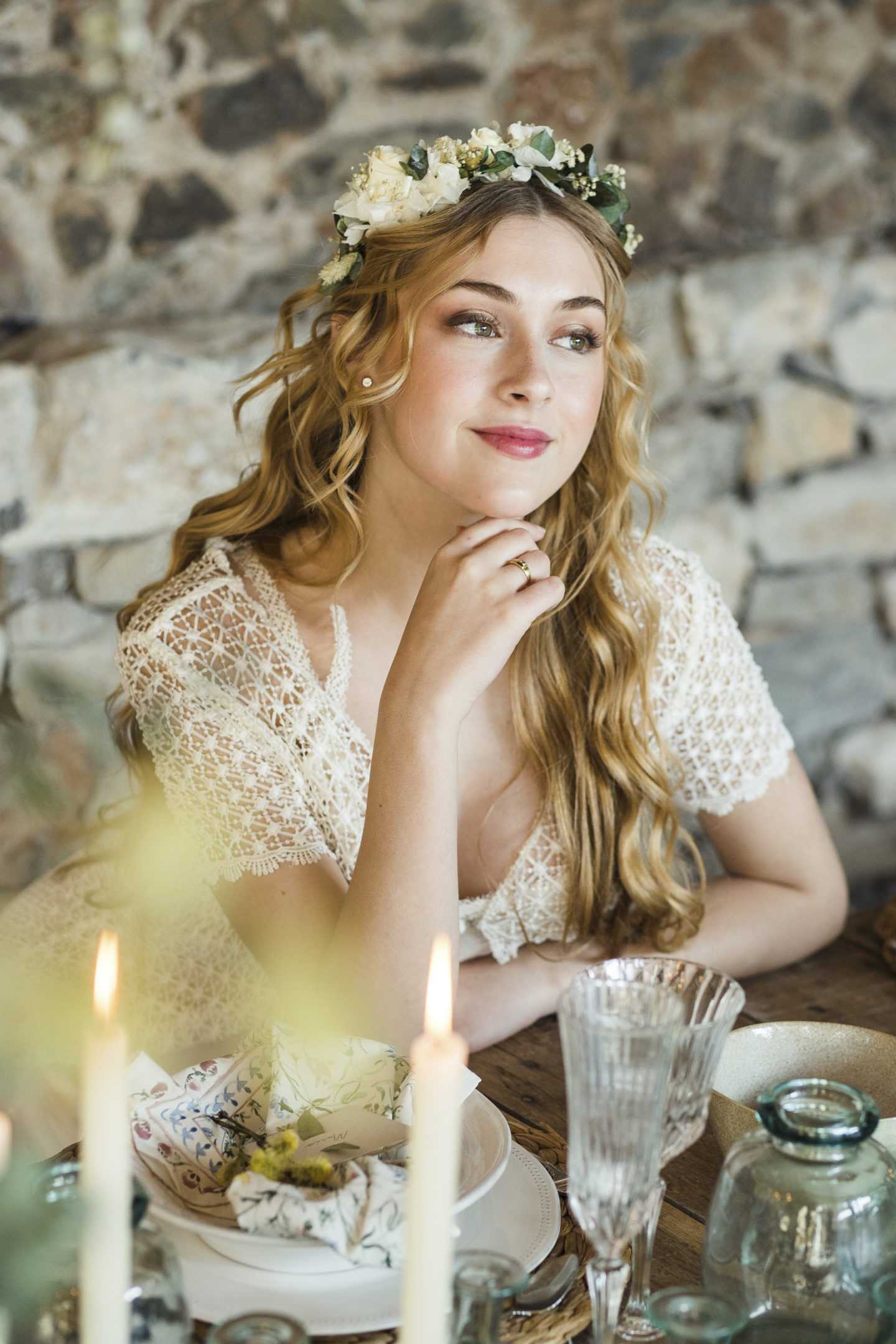 Ethical Wedding Inspiration With Sandra Jorda Dress In Barcelona, Spain