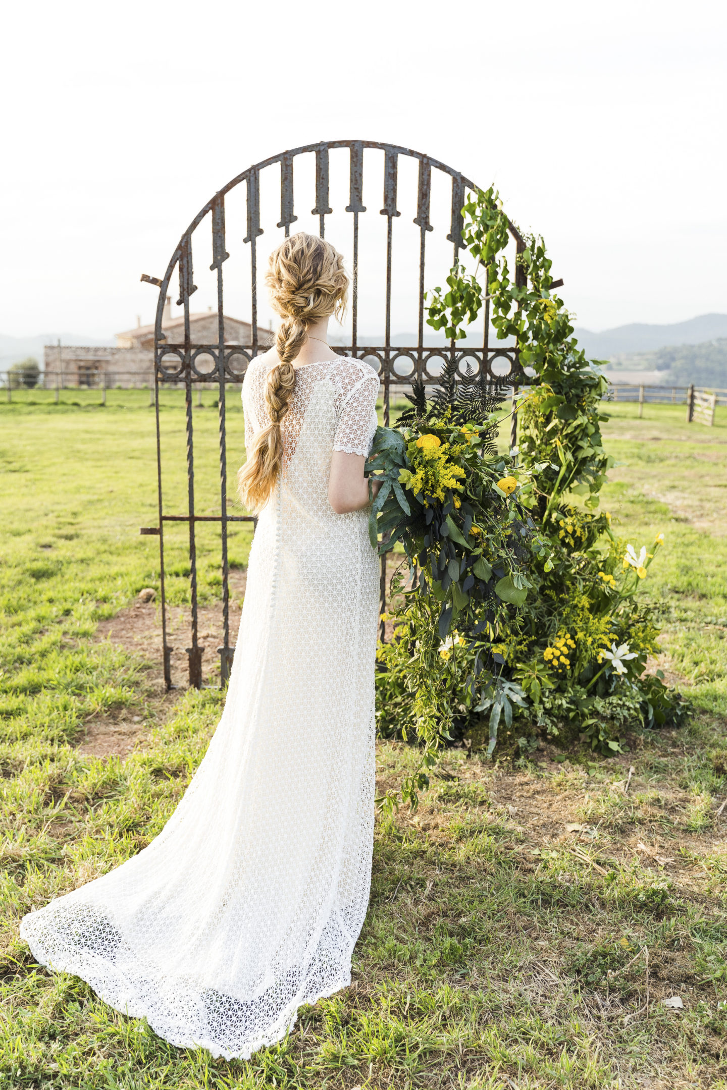 Ethical Wedding Inspiration With Sandra Jorda Dress In Barcelona, Spain