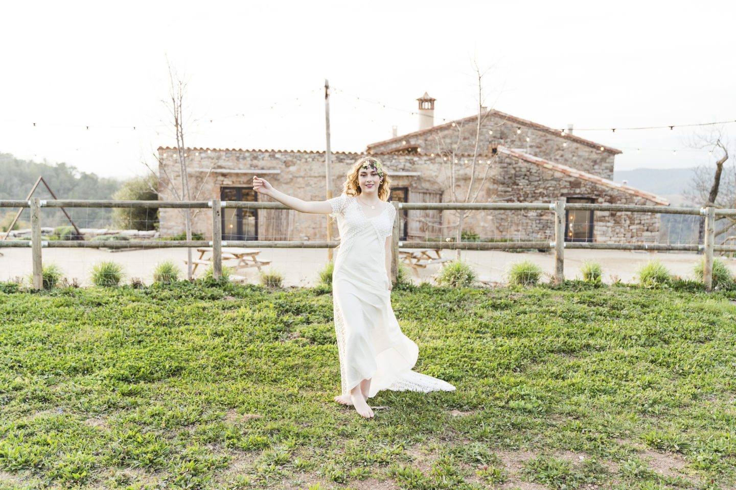 Ethical Wedding Inspiration With Sandra Jorda Dress In Barcelona, Spain