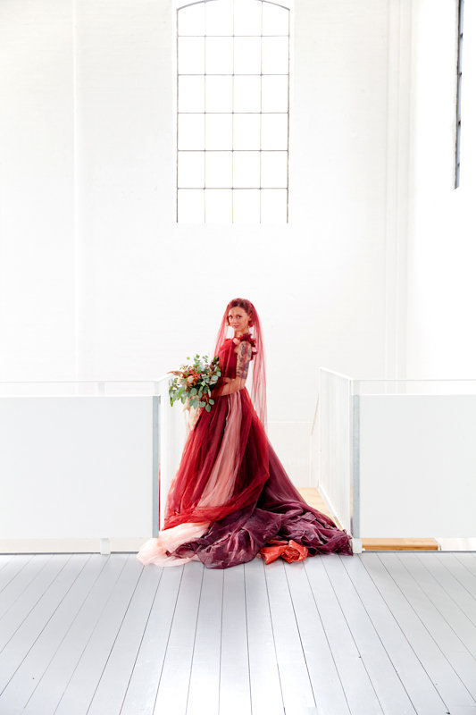 Our 5 Favourite Red Weddings: Red Wedding Dresses For the Alternative Bride