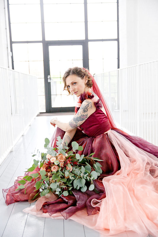 Our 5 Favourite Red Weddings: Red Wedding Dresses For the Alternative Bride