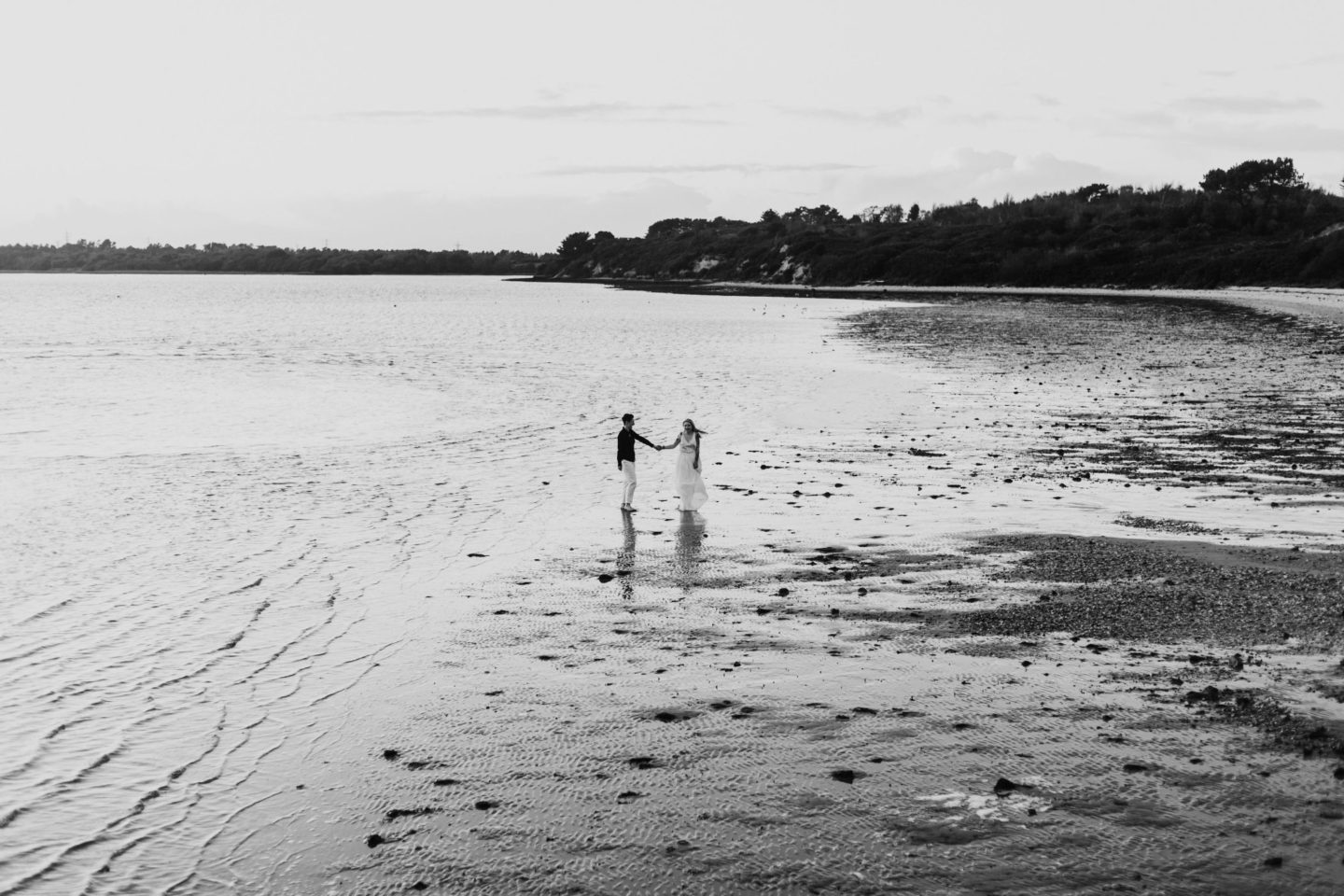 Wild and Free Intimate Elopement At Lake Pier, Dorset