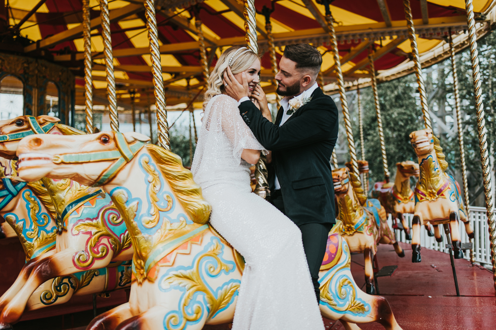 Fairground Wedding With Pastel Styling At Dreamland, Margate