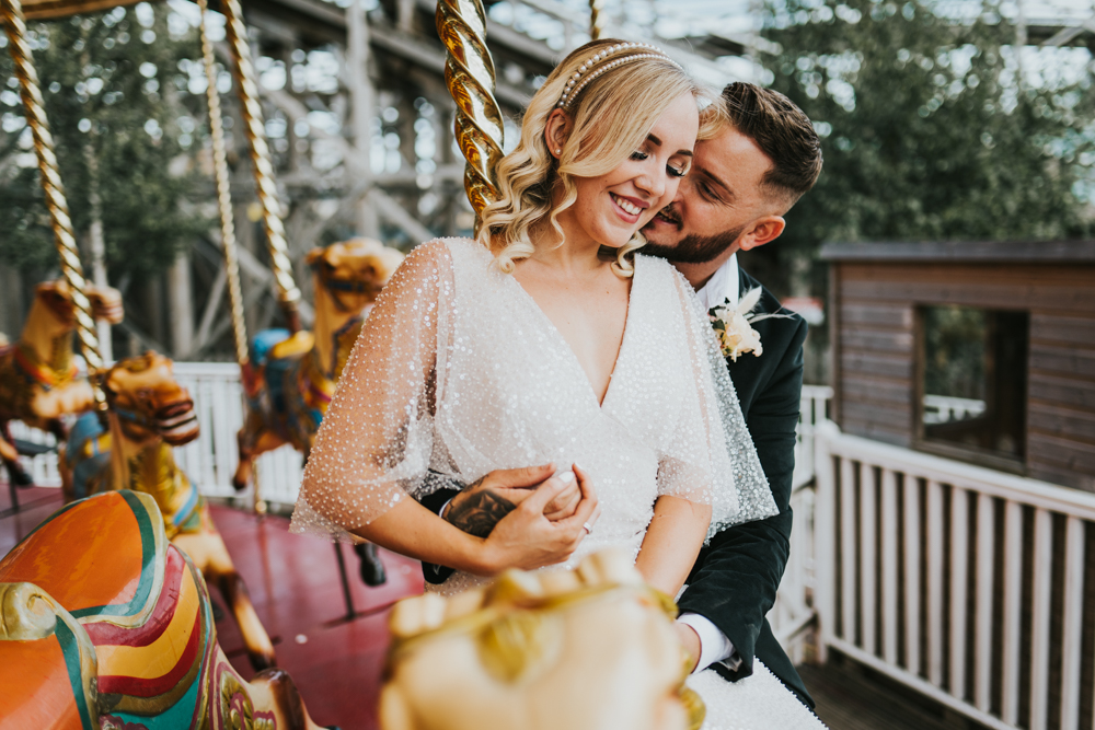 Fairground Wedding With Pastel Styling At Dreamland, Margate