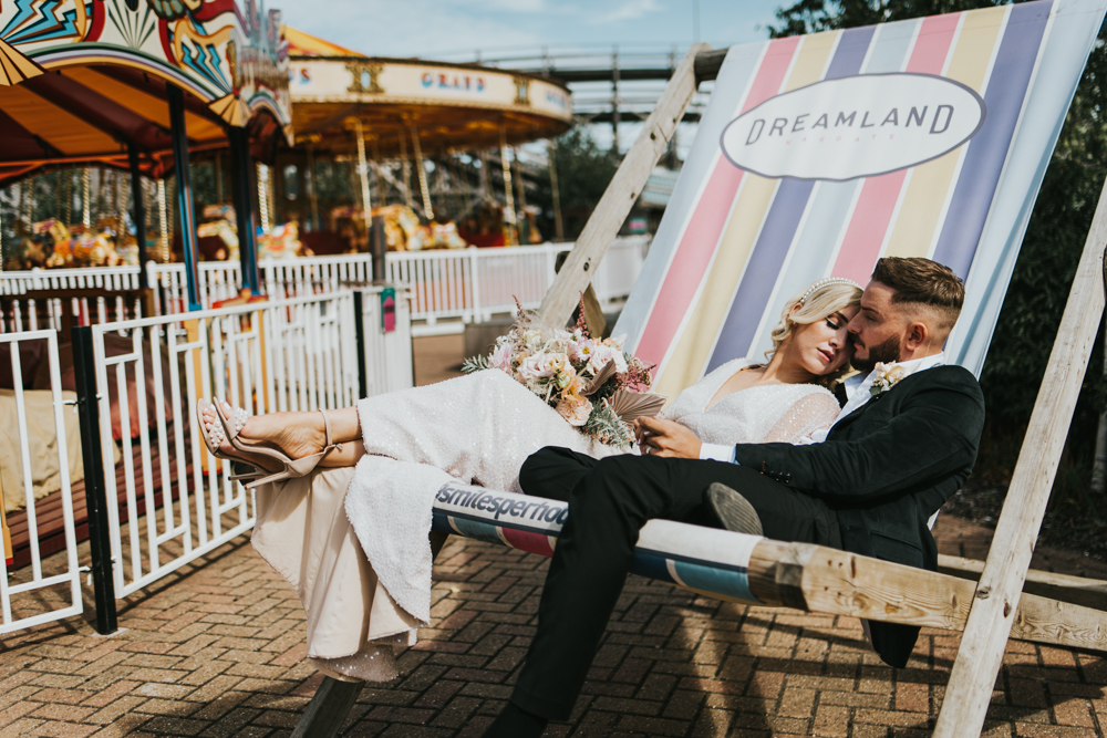Fairground Wedding With Pastel Styling At Dreamland, Margate