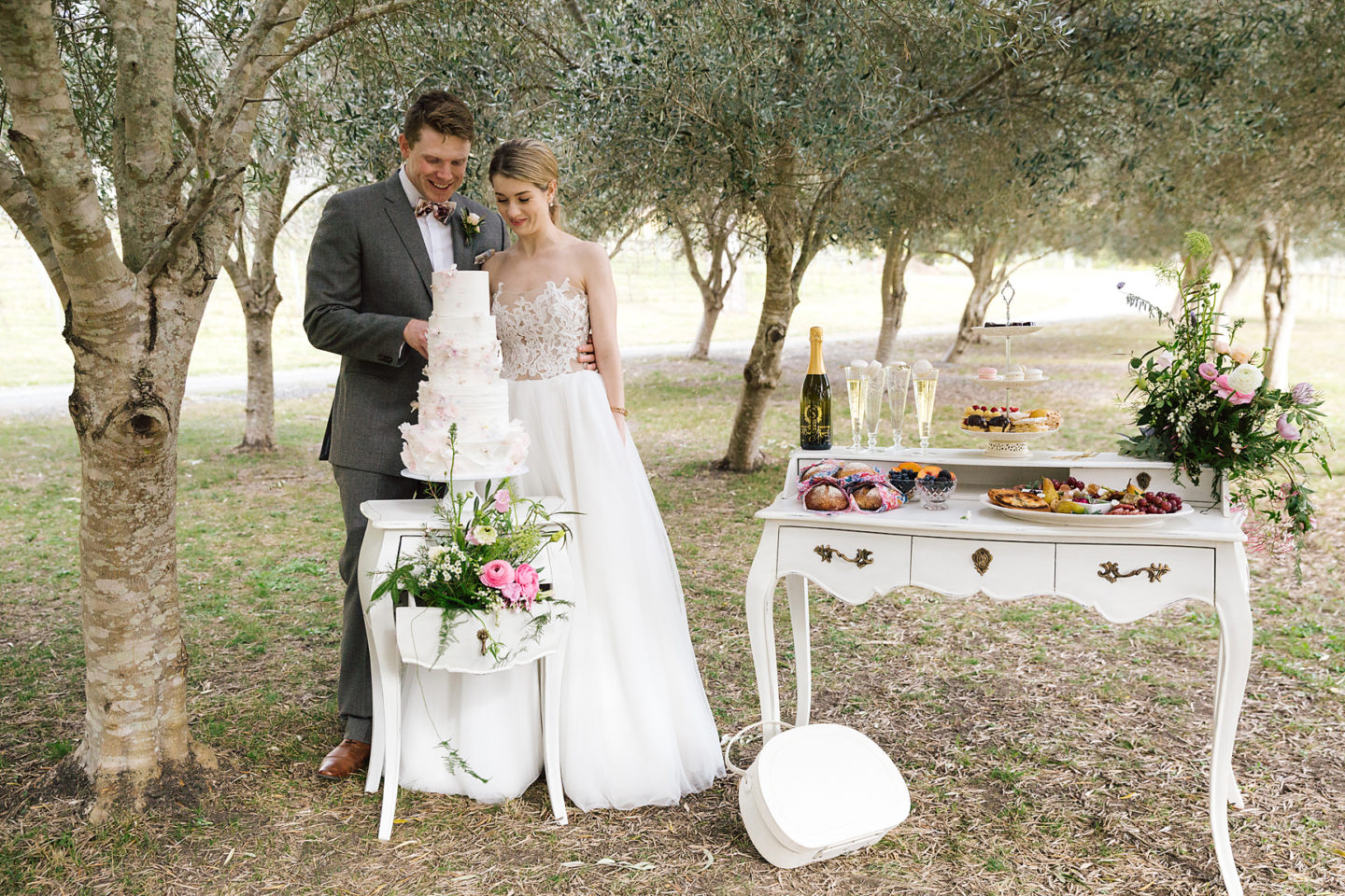 Romantic Vineyard Wedding Inspiration At Sarabah Estate Winery, Australia