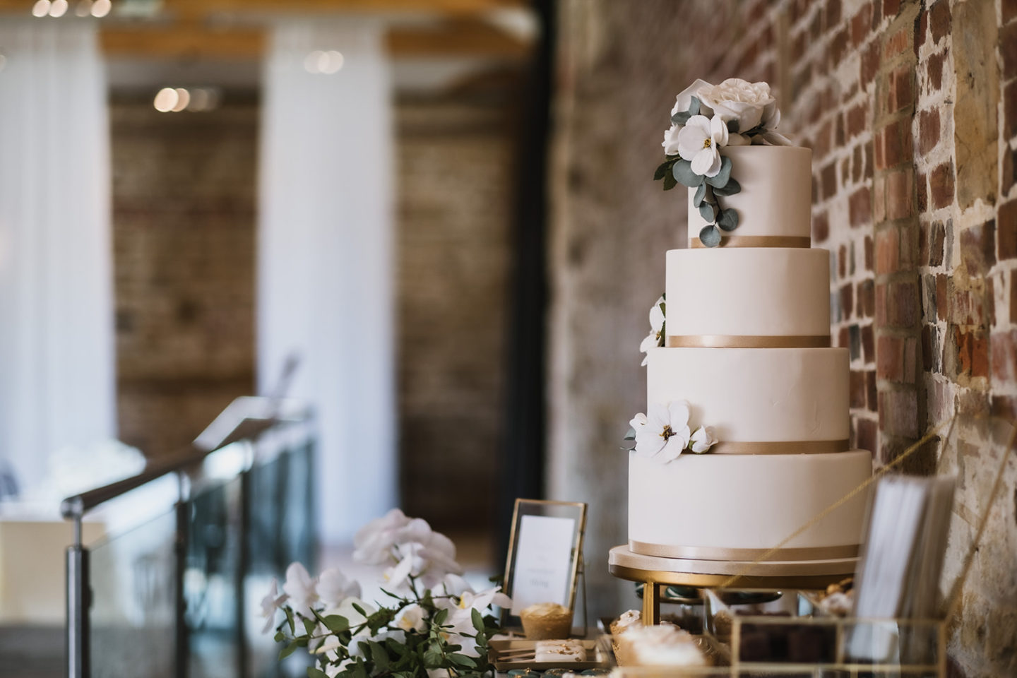Intimate Wedding With Gold and Green Luxury Styling At Hendall Manor Barns, Sussex
