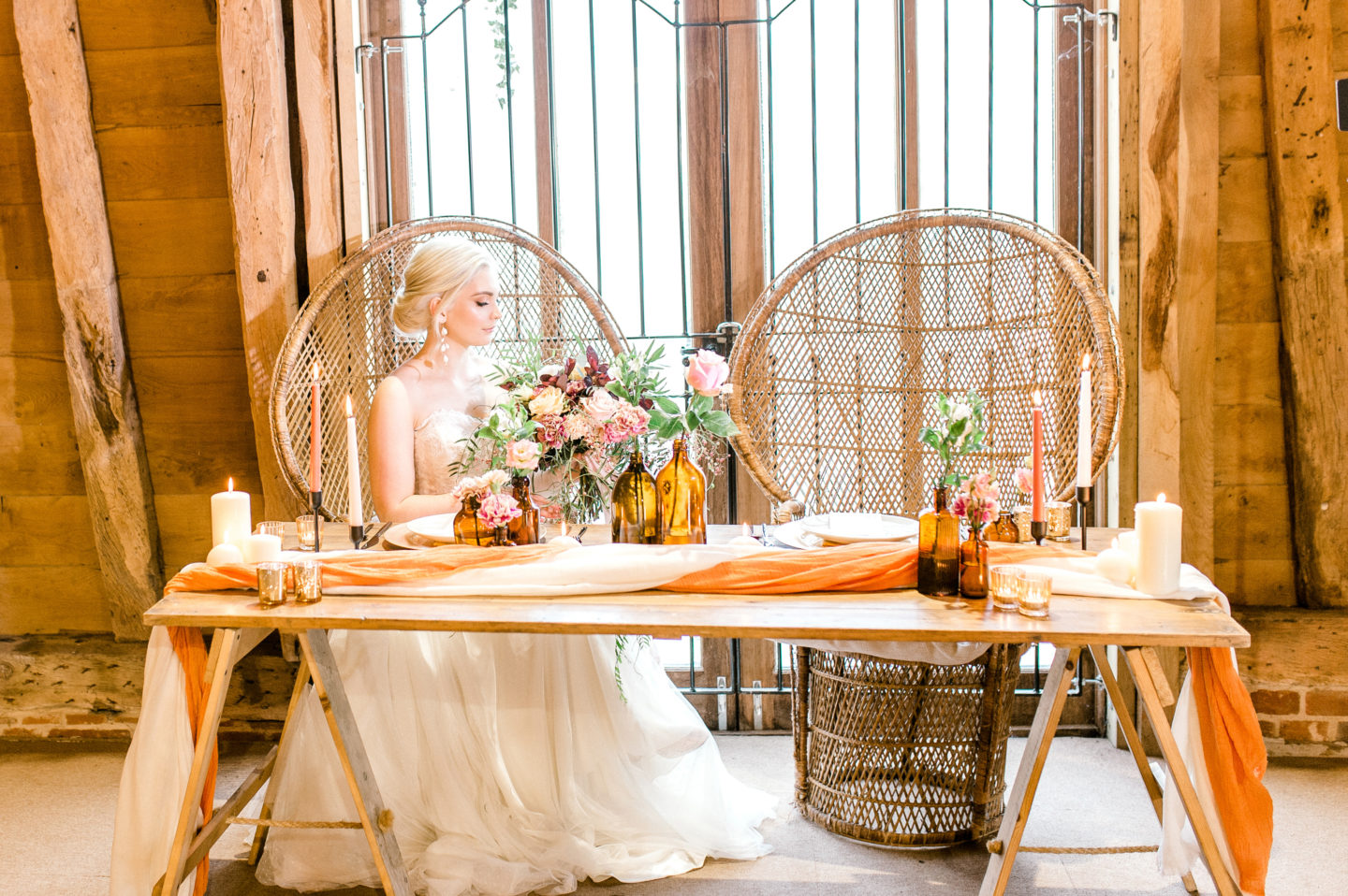 Rustic Luxe Tea Party Wedding At Little Tey Barn, Essex