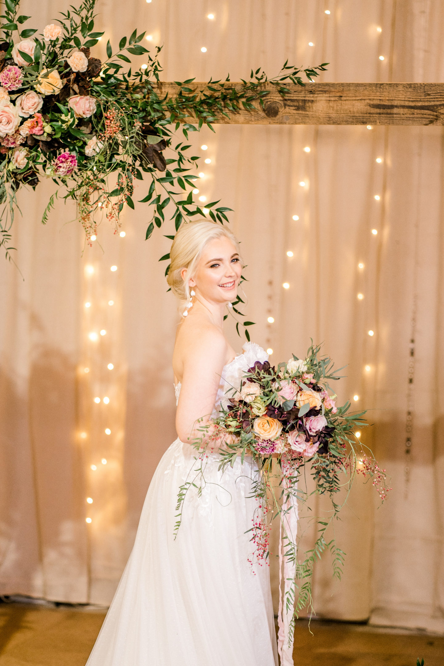 Vintage Boho Tea Party Wedding At Little Tey Barn, Essex