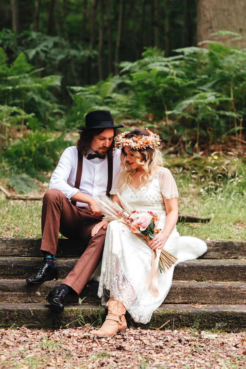 Outdoor Wedding With Boho Vibes At Wasing Park Estate, Berkshire