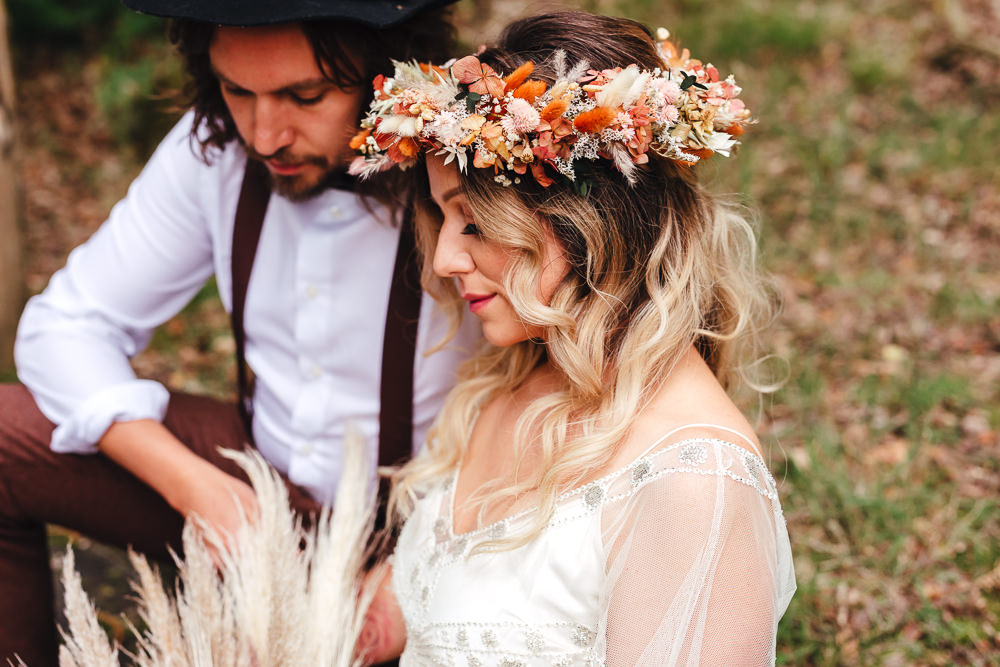 Outdoor Wedding With Boho Vibes At Wasing Park Estate, Berkshire