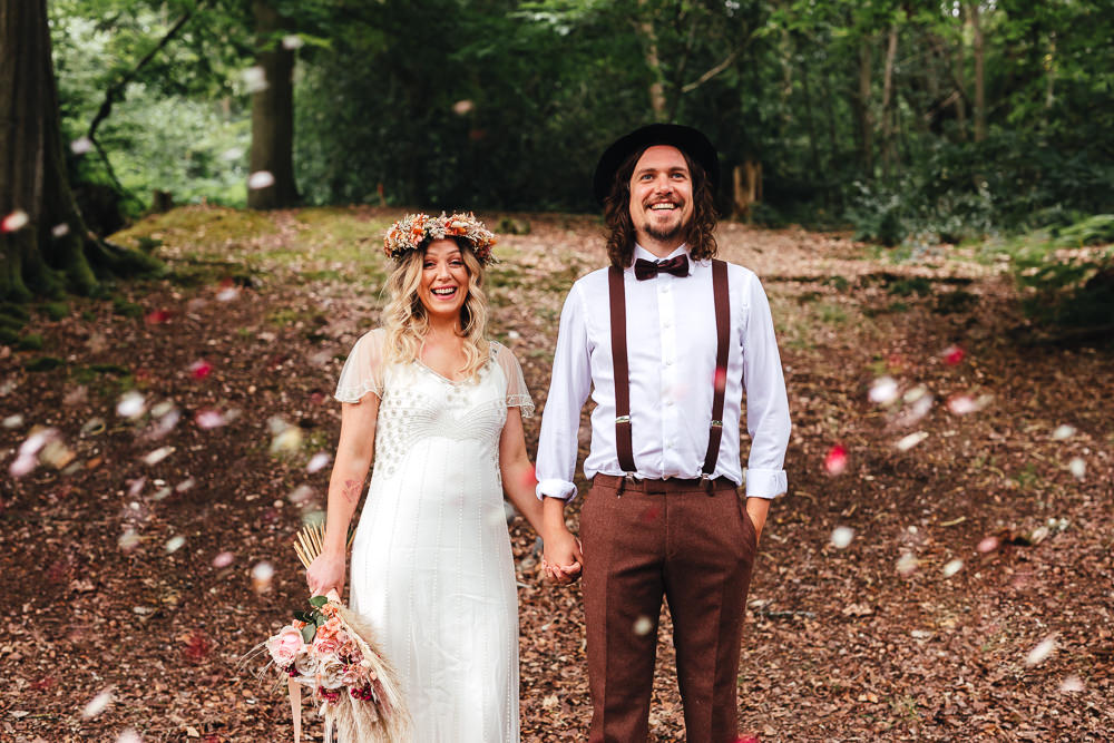 Outdoor Wedding With Boho Vibes At Wasing Park Estate, Berkshire