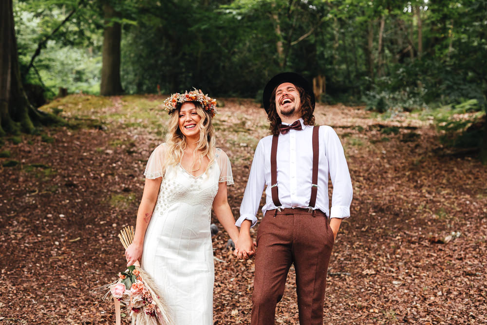 Outdoor Wedding With Boho Vibes At Wasing Park Estate, Berkshire