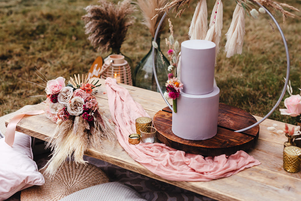 Outdoor Wedding With Boho Vibes At Wasing Park Estate, Berkshire