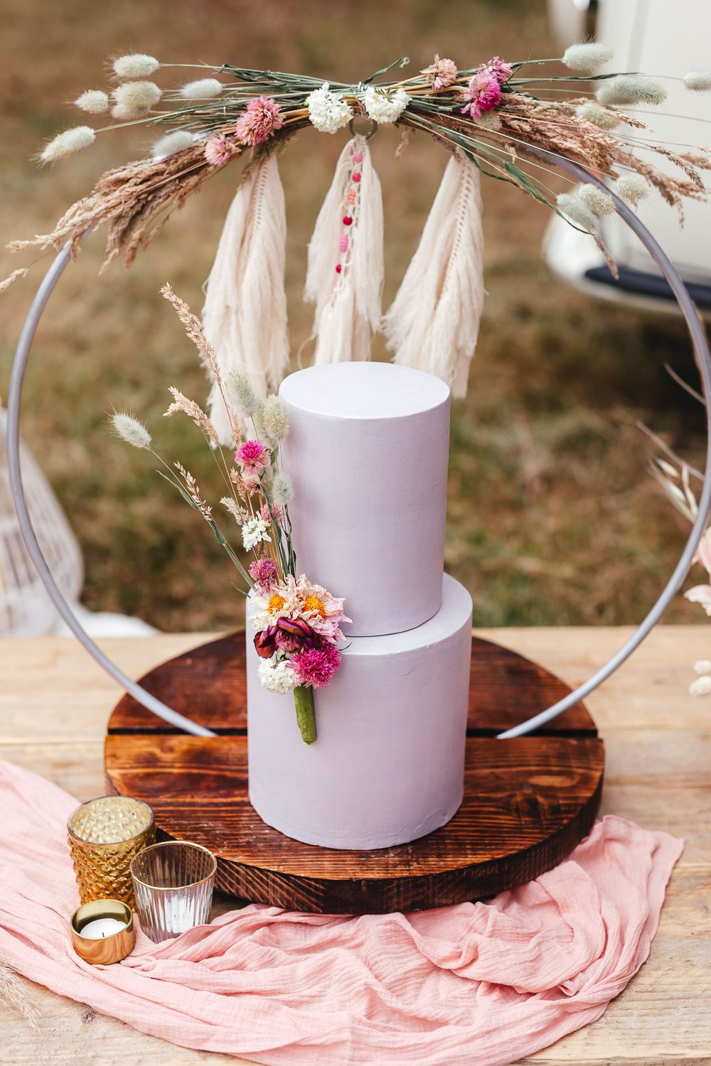 Outdoor Wedding With Boho Vibes At Wasing Park Estate, Berkshire