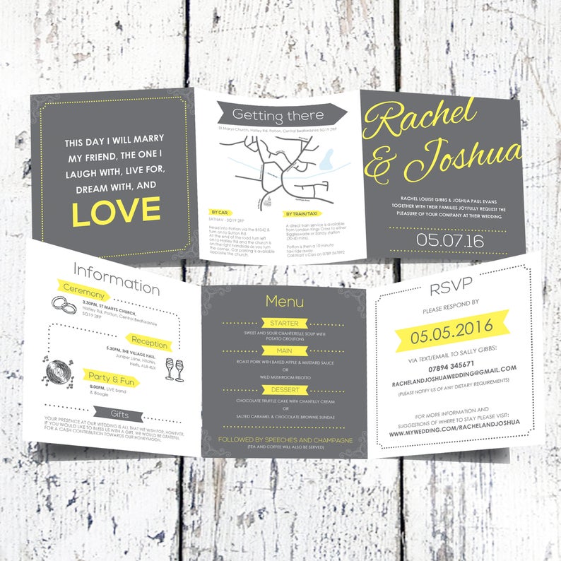 Grey and Yellow Wedding Ideas; Pantone Colour of The Year 2021