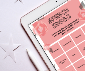 New FREE Wedding Printables: Speech Bingo, Drink Tokens & Song Request Cards