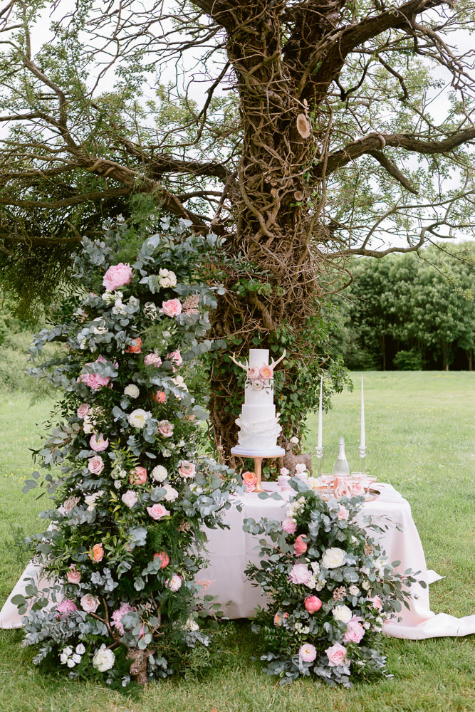 Bambi Inspired Woodland Wedding At The Old Milking Parlour, Cavokay House Somerset