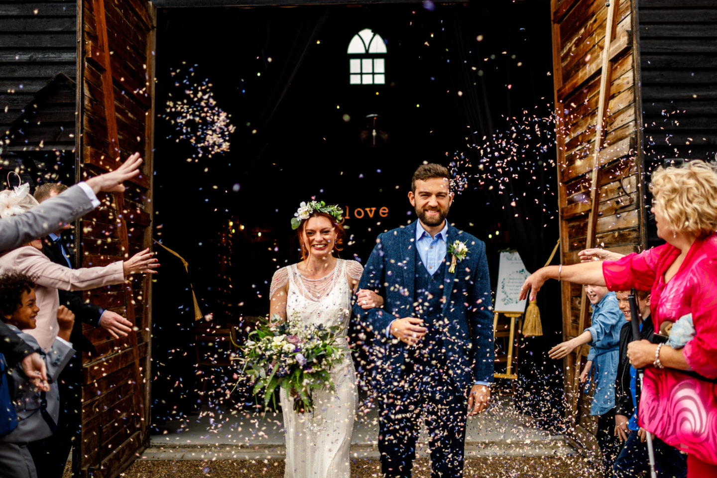 Rustic Chic Bluebell Inspired Wedding At Preston Court Kent