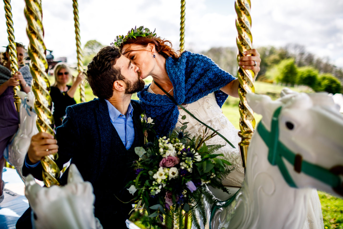 Rustic Chic Bluebell Inspired Wedding At Preston Court Kent