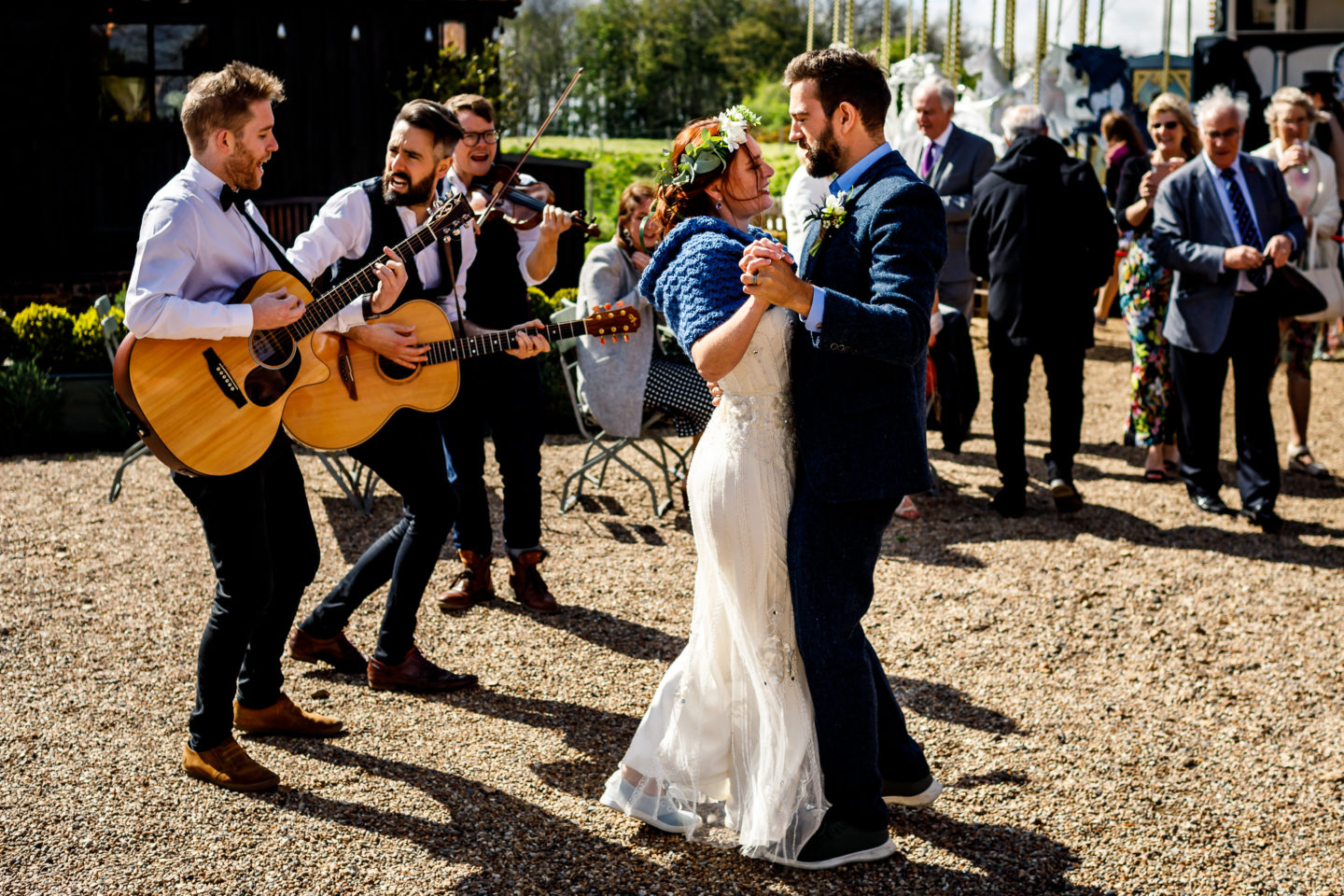 Rustic Chic Bluebell Inspired Wedding At Preston Court Kent