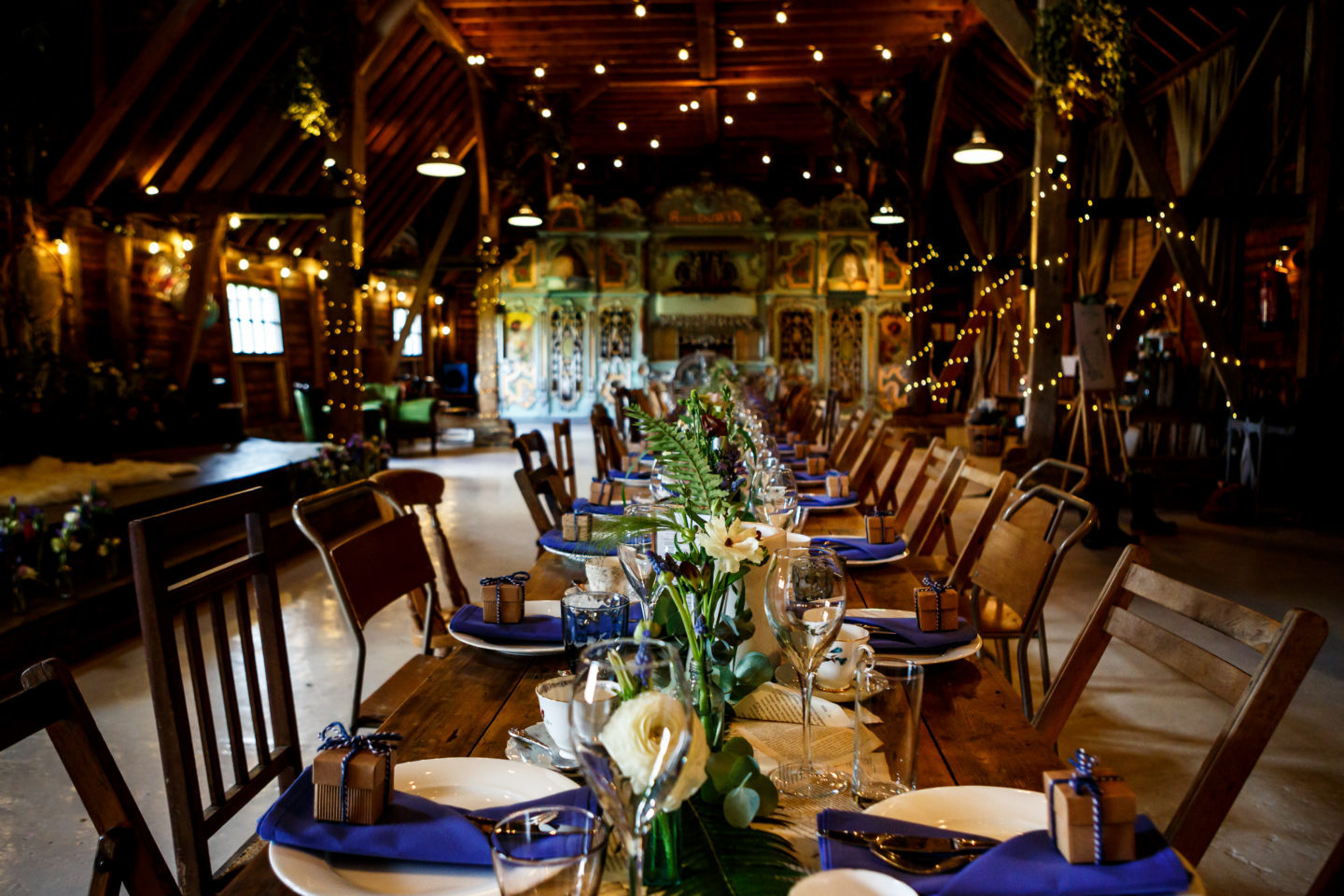 Rustic Chic Bluebell Inspired Wedding At Preston Court Kent