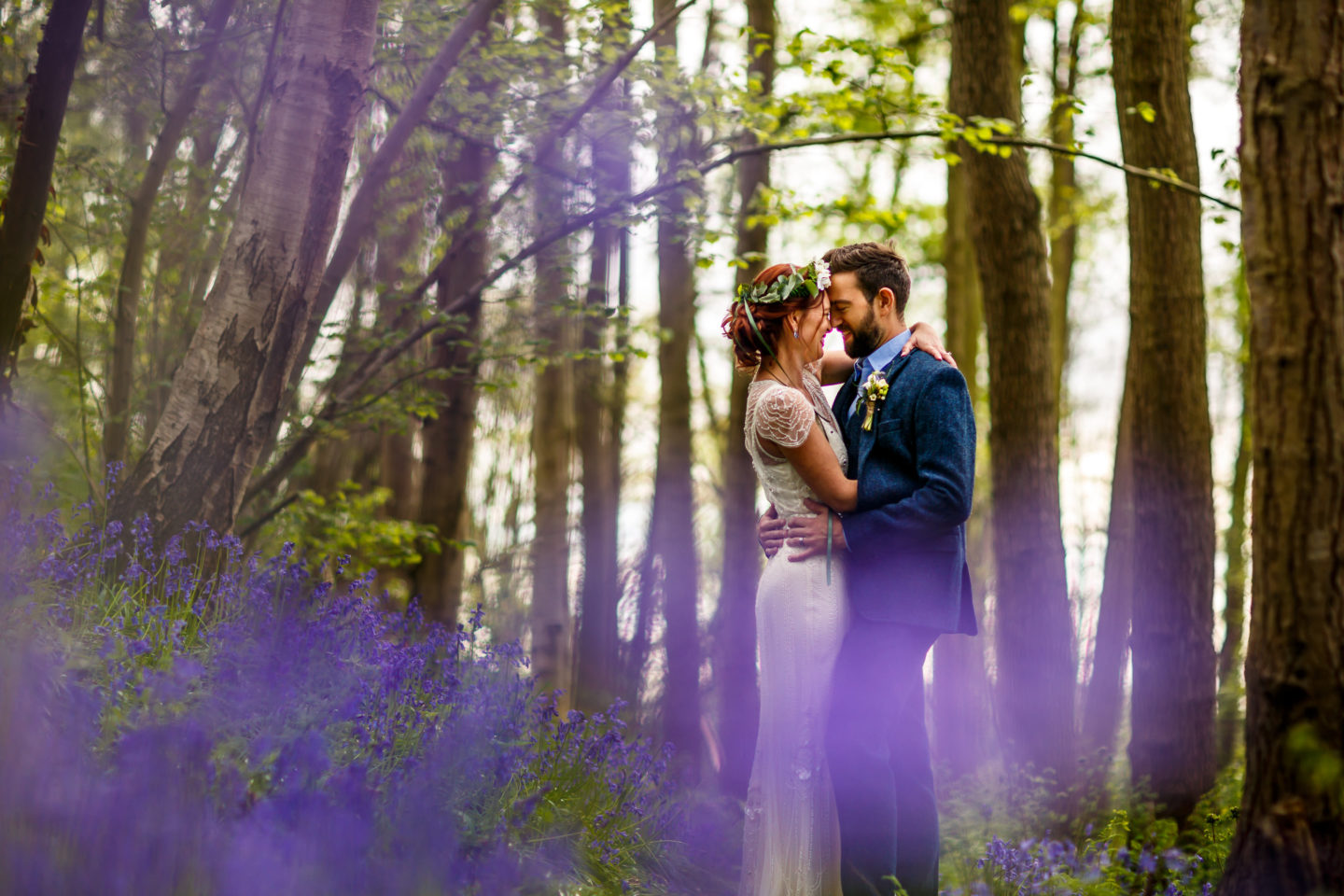 Rustic Chic Bluebell Inspired Wedding At Preston Court Kent