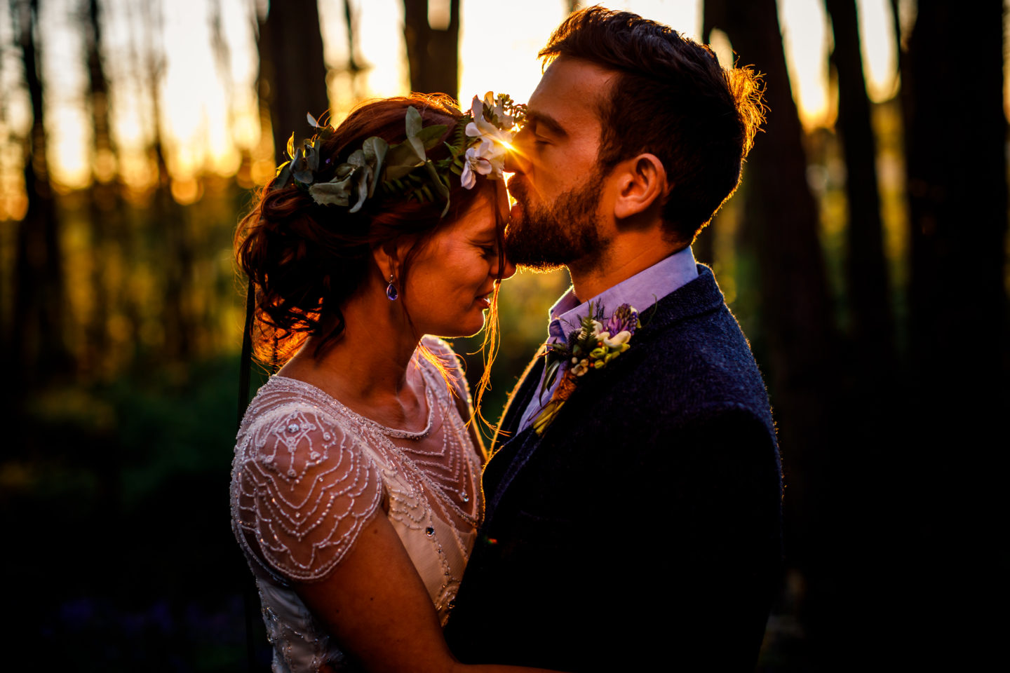 Rustic Chic Bluebell Inspired Wedding At Preston Court Kent