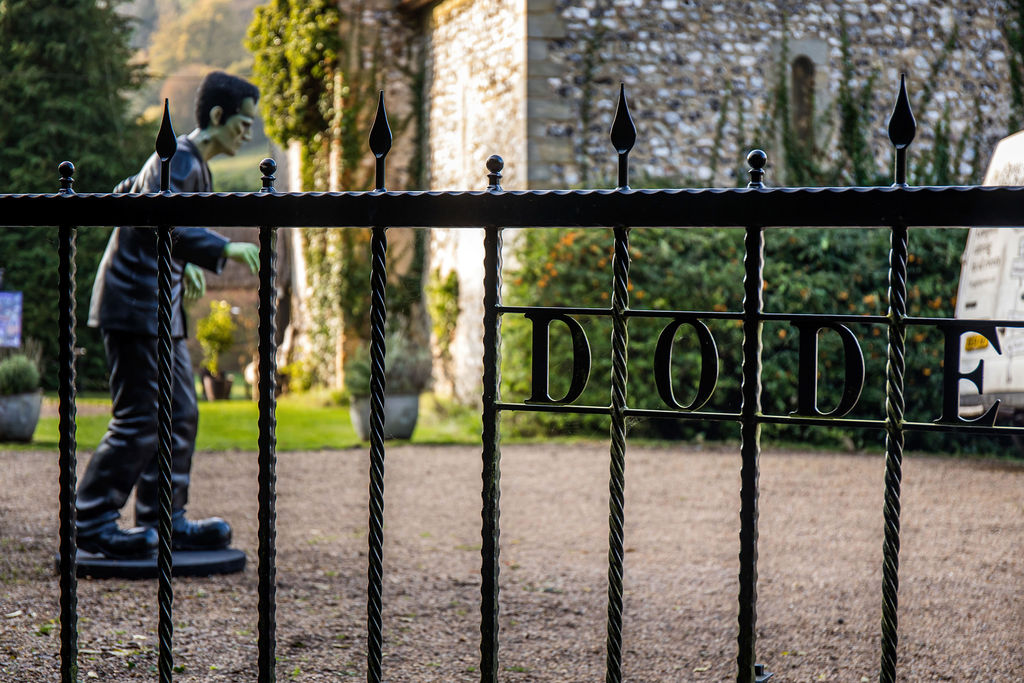 Halloween Wedding With Handfasting Ceremony at The Lost Village of Dode, Kent