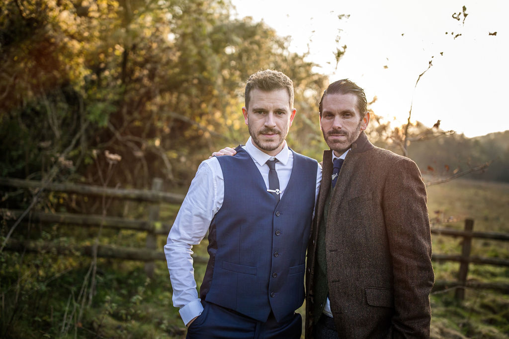 Halloween Wedding With Handfasting Ceremony at The Lost Village of Dode, Kent