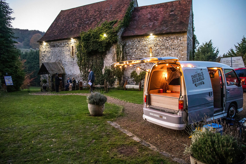 Halloween Wedding With Handfasting Ceremony at The Lost Village of Dode, Kent