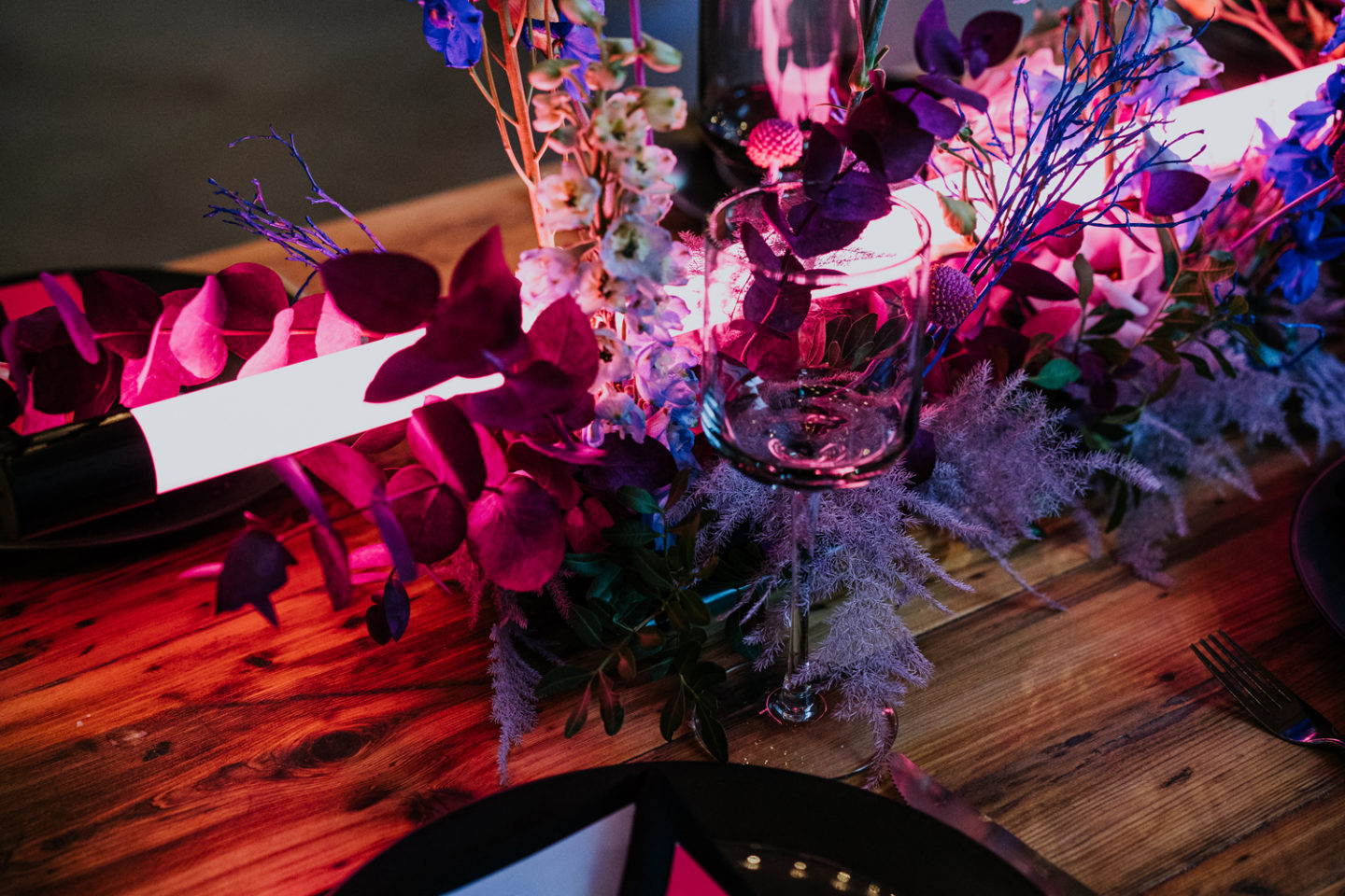 Modern Neon 1980s Inspired Wedding At Ponden Mill, Yorkshire