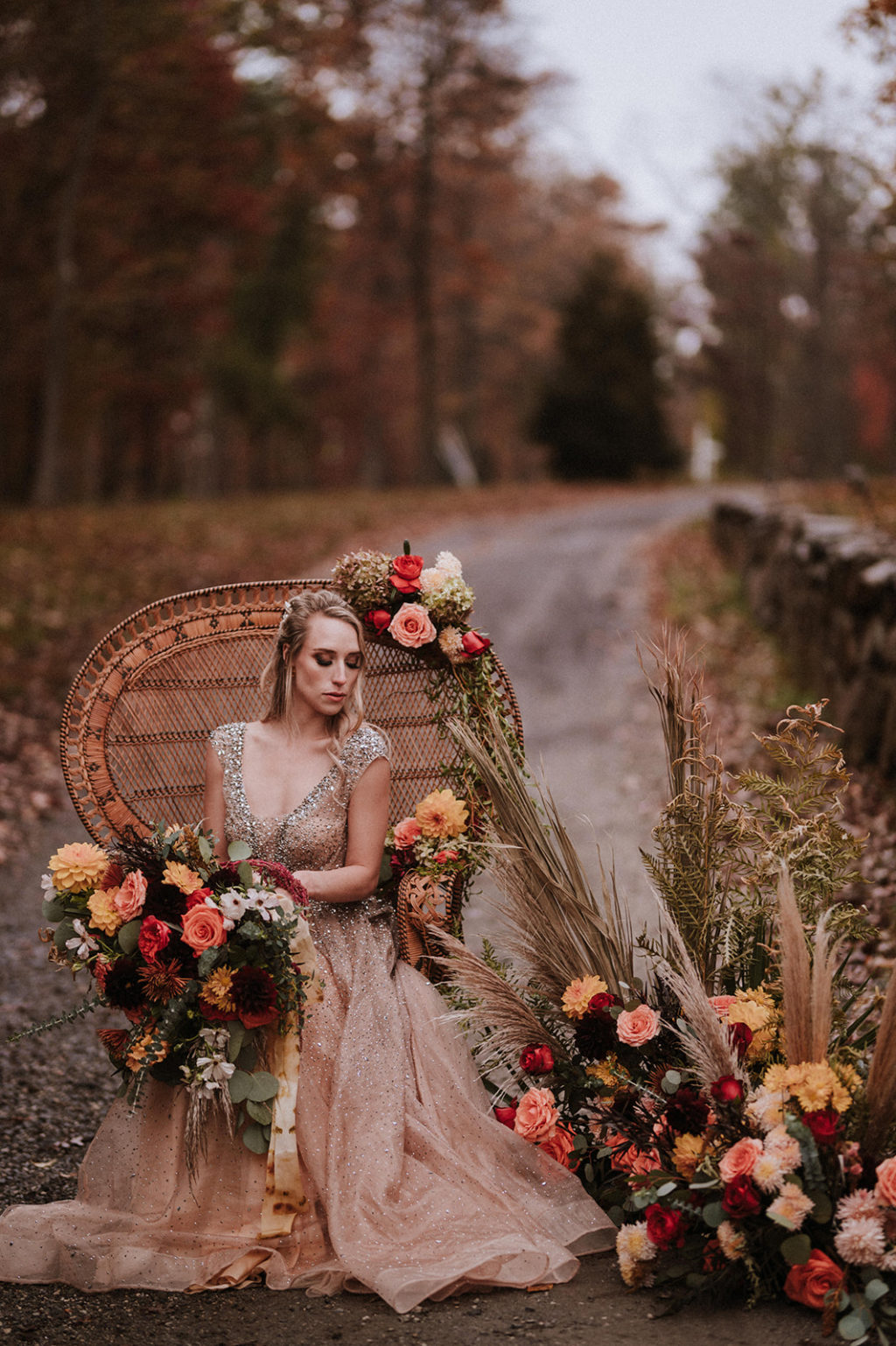 Boho Luxe Wedding With Country Vibes At Rockwood Estate, Virginia, USA