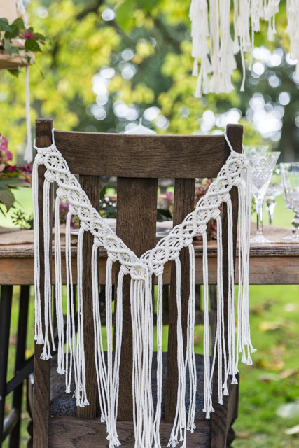 Manor House Wedding With Macrame Styling At The Old Rectory, Gloucestershire