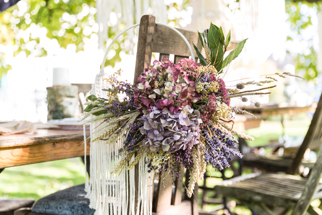 Manor House Wedding With Macrame Styling At The Old Rectory, Gloucestershire