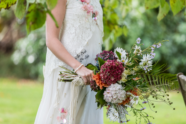 Manor House Wedding With Macrame Styling At The Old Rectory, Gloucestershire