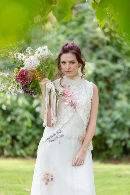 Manor House Wedding With Macrame Styling At The Old Rectory, Gloucestershire