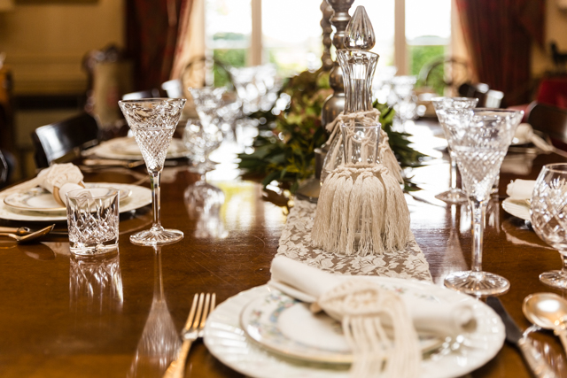 Manor House Wedding With Macrame Styling At The Old Rectory, Gloucestershire
