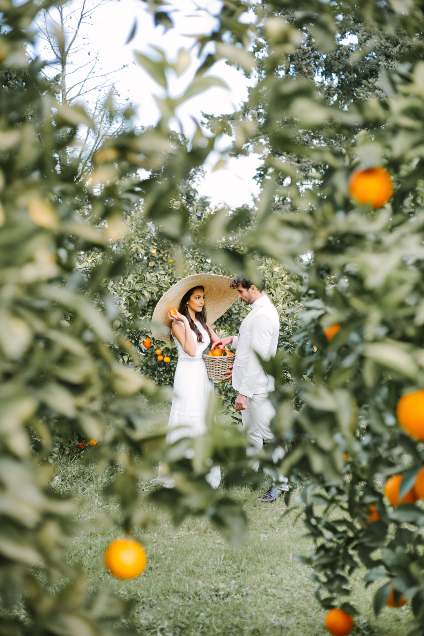 Beautiful Orange Grove Destination Wedding at Finca Biniagual, Spain